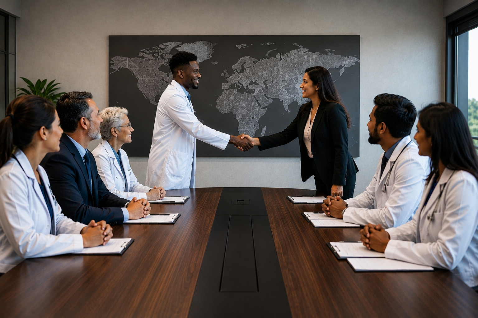 International healthcare groups